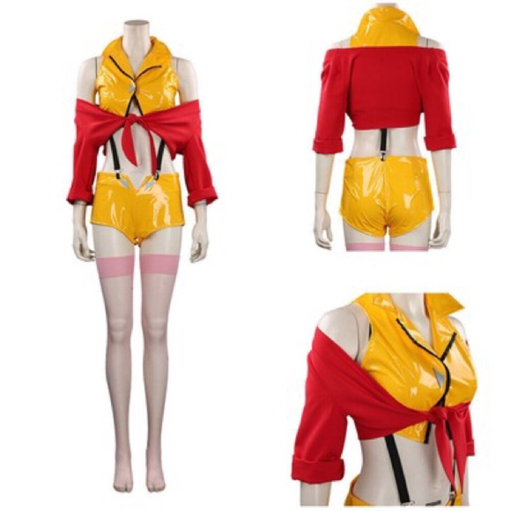 Anime Cowboy Bebop Faye Valentine Cosplay Costume Halloween Disguise Suit